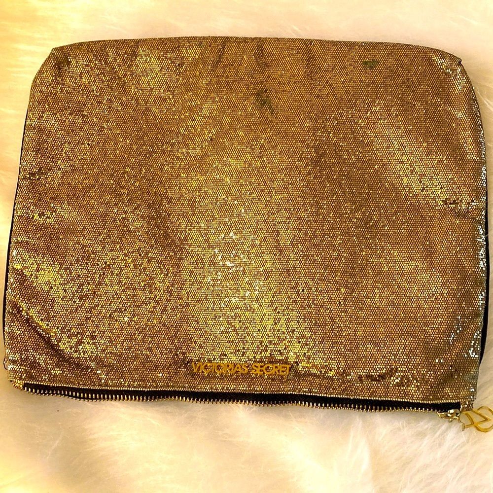 Victoria’s Secret Gold Shimmering Bag
